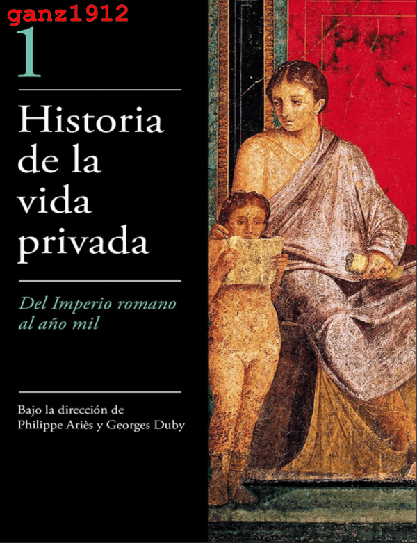 historia de la vida privada