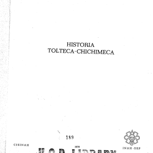 historia tolteca chichimeca