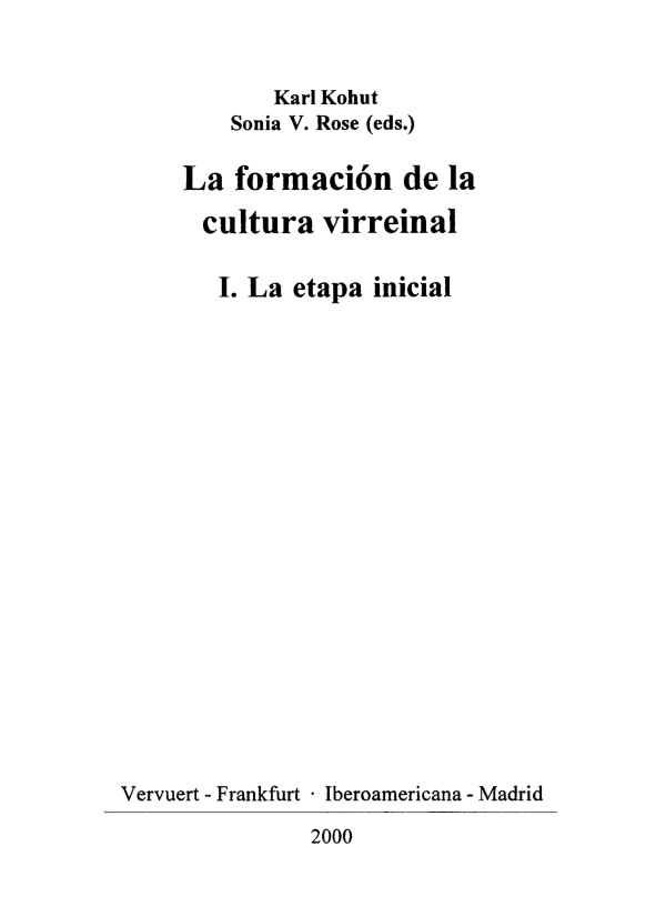 cultura virreinal