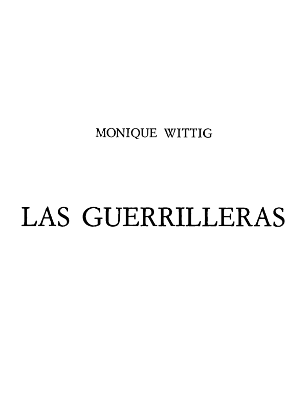 las guerrilleras