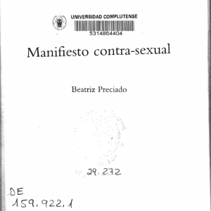 manifiesto contra sexual