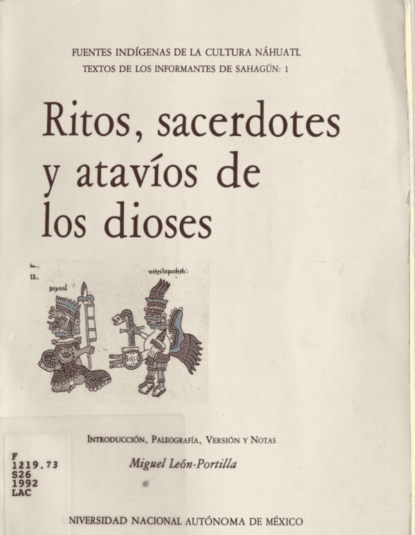 ritos sacerdotes atavios