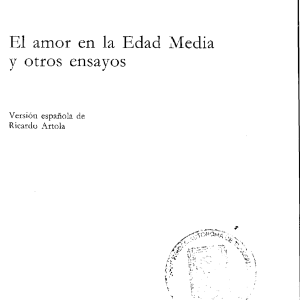 amor en la edad media