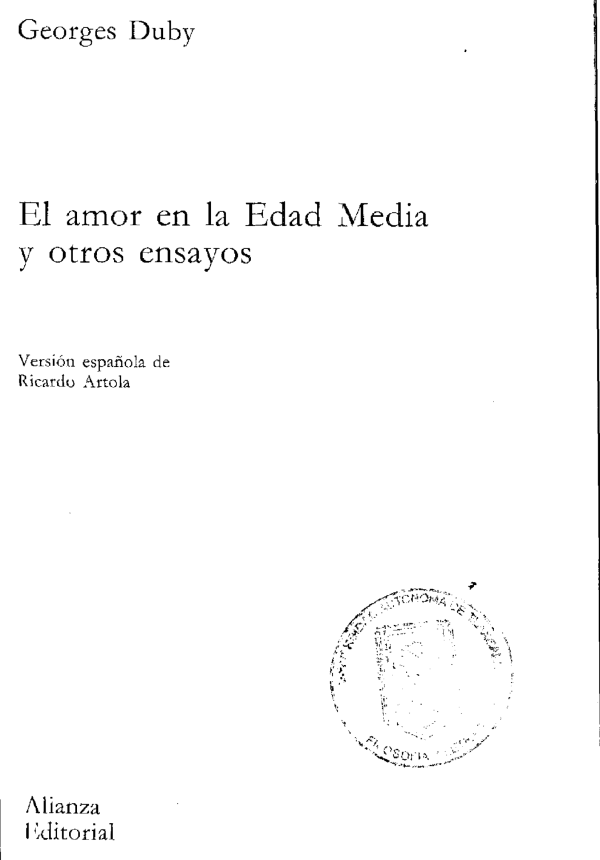 amor en la edad media