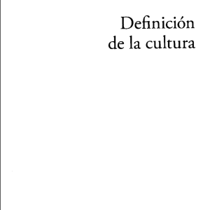 cultura