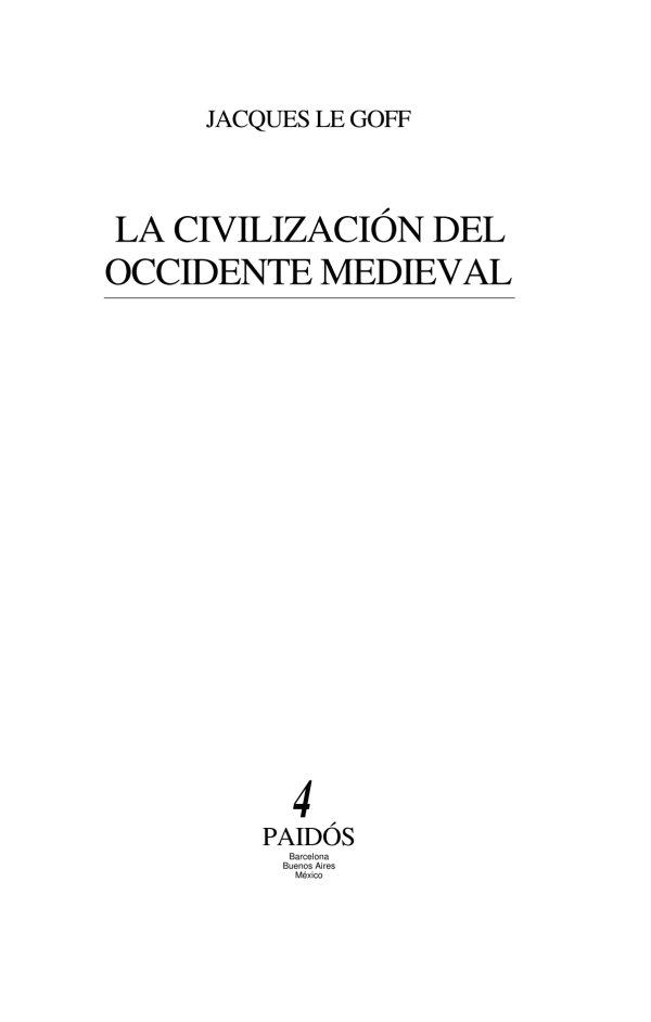 occidente medieval