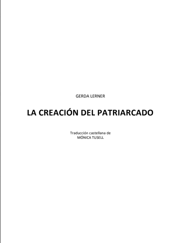 patriarcado